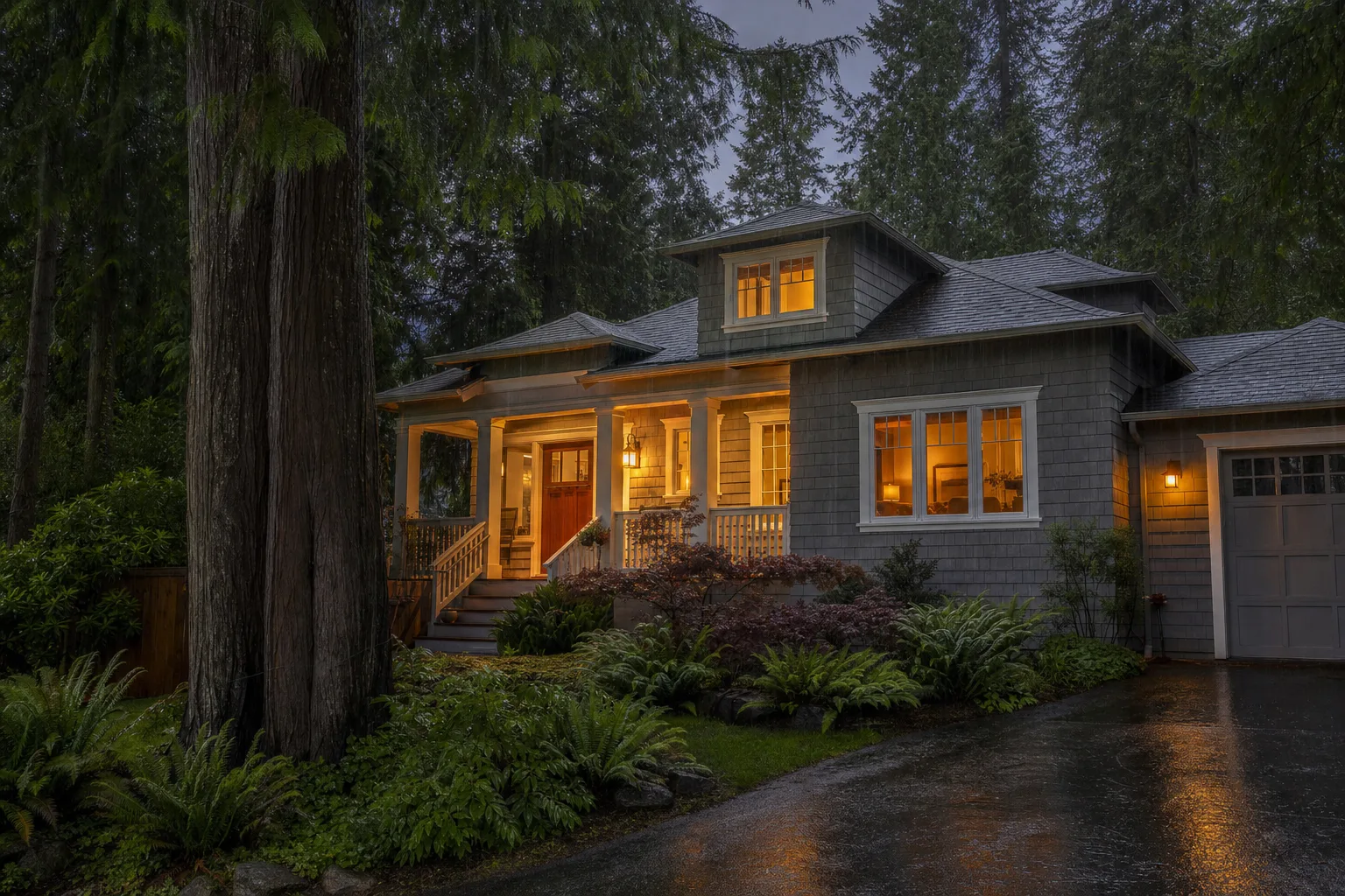 Residential neighborhood in Kenmore, WA served by SPS Pro Services