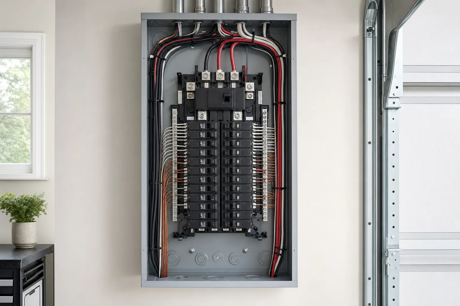 Electrical work by SPS Pro Services in the Seattle area